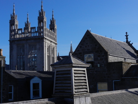 Aberdeen rooftops & Marischal College